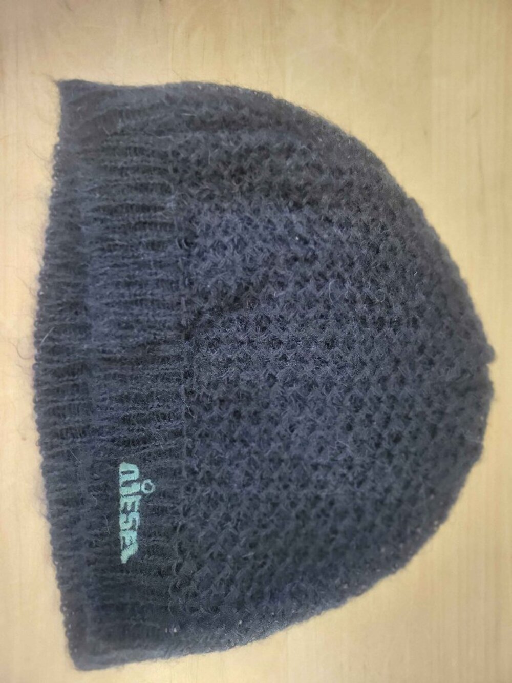 DIESEL extra small black beanie hat